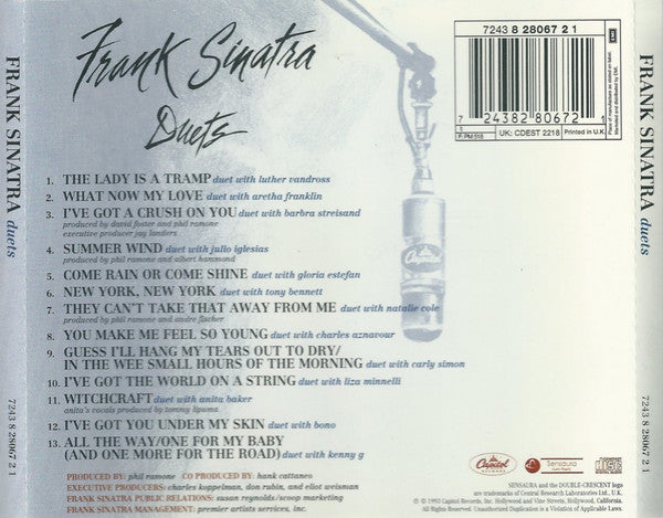 Frank Sinatra : Duets (CD, Album)