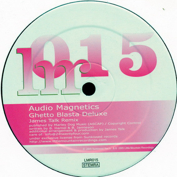 Audio Magnetics : Ghetto Blasta Deluxe (12")