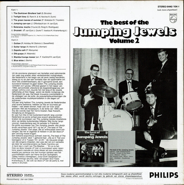 The Jumping Jewels : The Best Of The Jumping Jewels  Vol. 2 (LP, Comp)