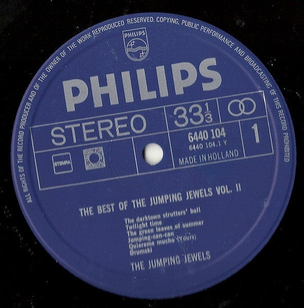 The Jumping Jewels : The Best Of The Jumping Jewels  Vol. 2 (LP, Comp)