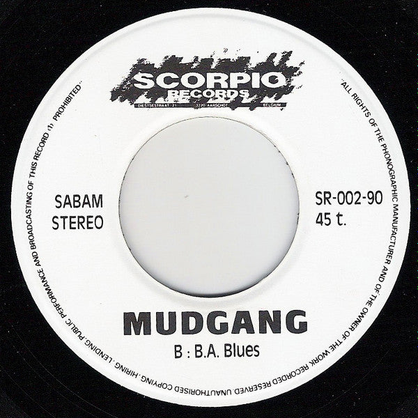 The Mudgang : Between You And Me (7", Single)