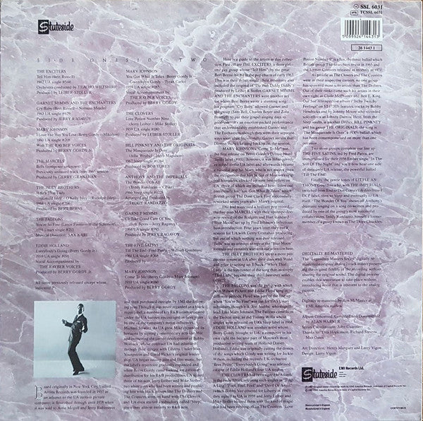 Various : Black Singles: 1959-1967/Motor City To Central Park (LP, Comp)