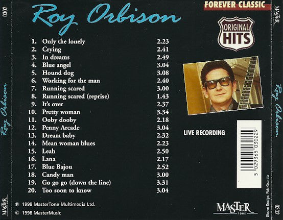 Roy Orbison : Forever Classic Roy Orbison (CD, Comp)