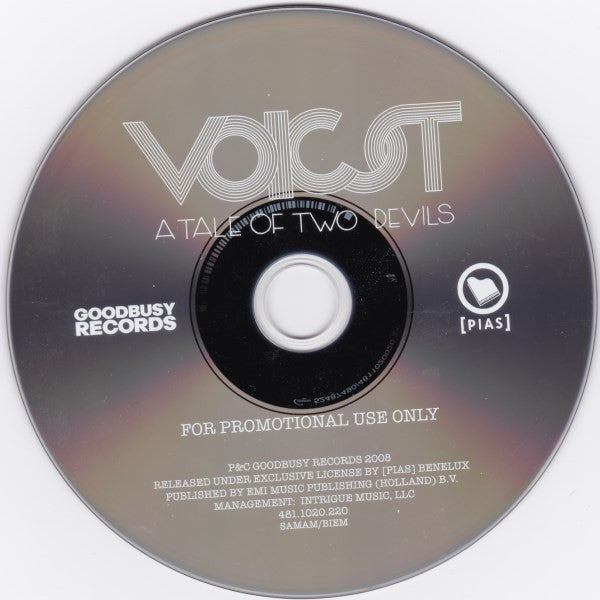 Voicst : A Tale Of Two Devils (CD, Album, Promo, Car)