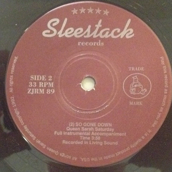 Queen Sarah Saturday : Drag (7")
