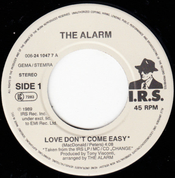 The Alarm : Love Don't Come Easy (7", Single)