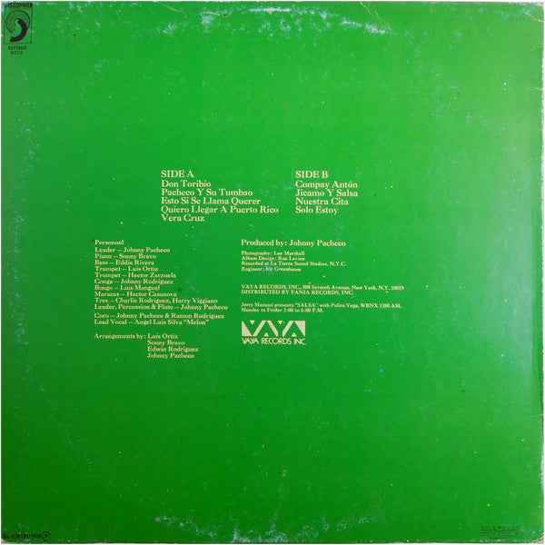 Pacheco y Melón : Llegó Melón (LP, Album)