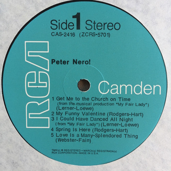 Peter Nero : Peter Nero! (LP, Comp)