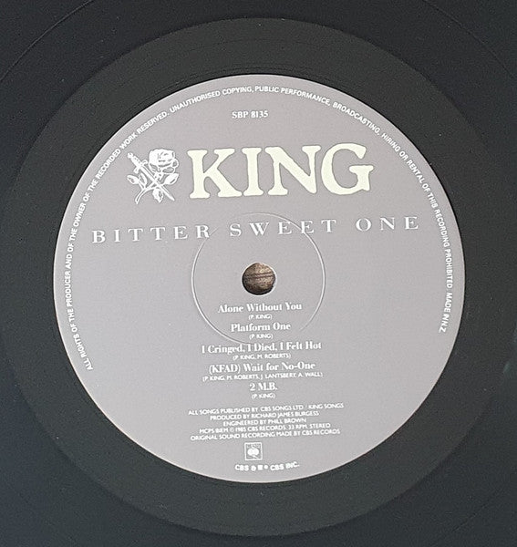 King : Bitter Sweet (LP, Album)