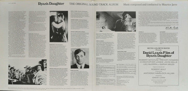 Maurice Jarre : Ryan's Daughter (LP, Gat)