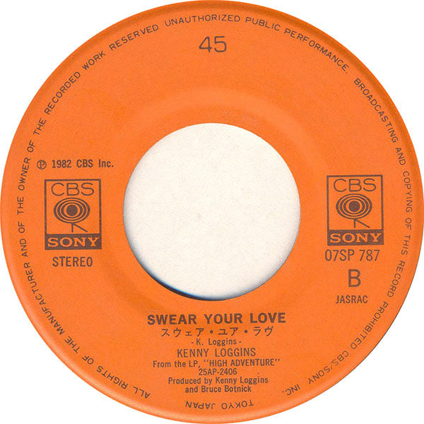 Kenny Loggins : Footloose (7", Single)