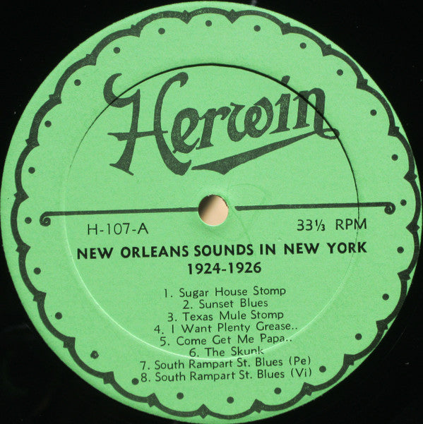 Various : New Orleans Sounds In New York 1924-1926 (LP, Comp)