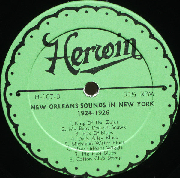 Various : New Orleans Sounds In New York 1924-1926 (LP, Comp)