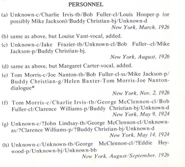 Various : New Orleans Sounds In New York 1924-1926 (LP, Comp)