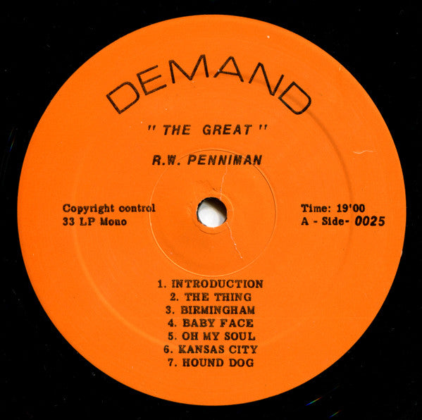 Little Richard : The Great Little Richard (LP)