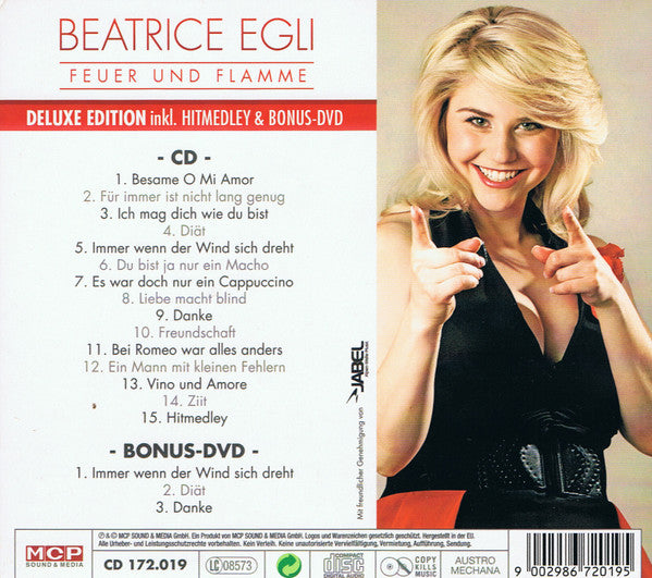 Beatrice Egli : Feuer Und Flamme (CD, Album, RE, Del + DVD-V)