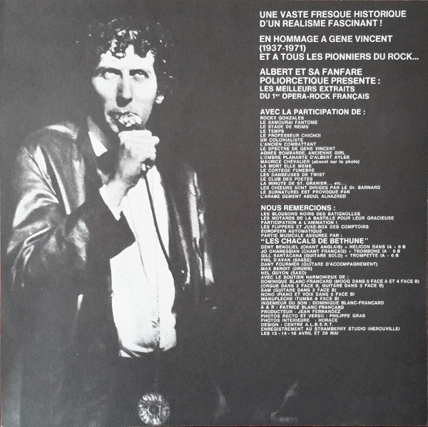 Albert Et Sa Fanfare Poliorcetique : La Malédiction Des Rockers (LP, Album)