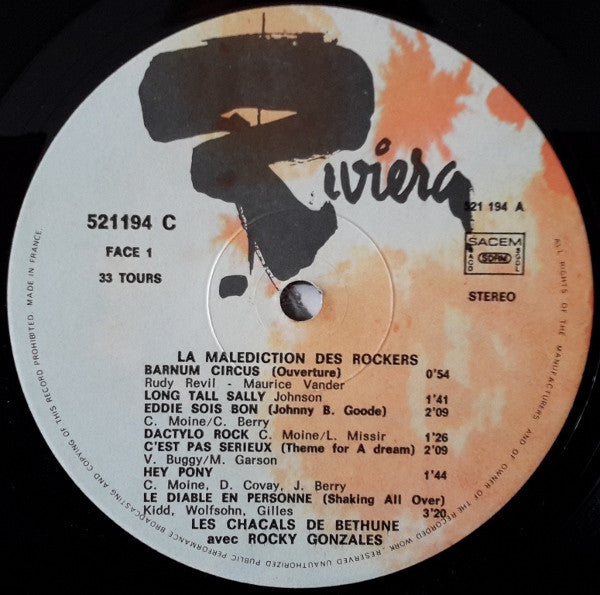 Albert Et Sa Fanfare Poliorcetique : La Malédiction Des Rockers (LP, Album)