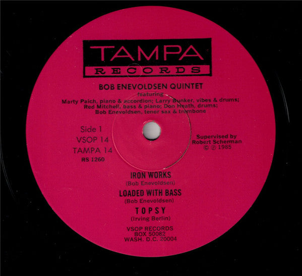 Bob Enevoldsen Quintet : Bob Enevoldsen Quintet (LP, Album, RE)