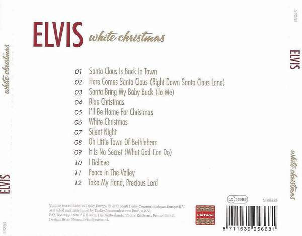 Elvis Presley : White Christmas (CD, Comp, RE)