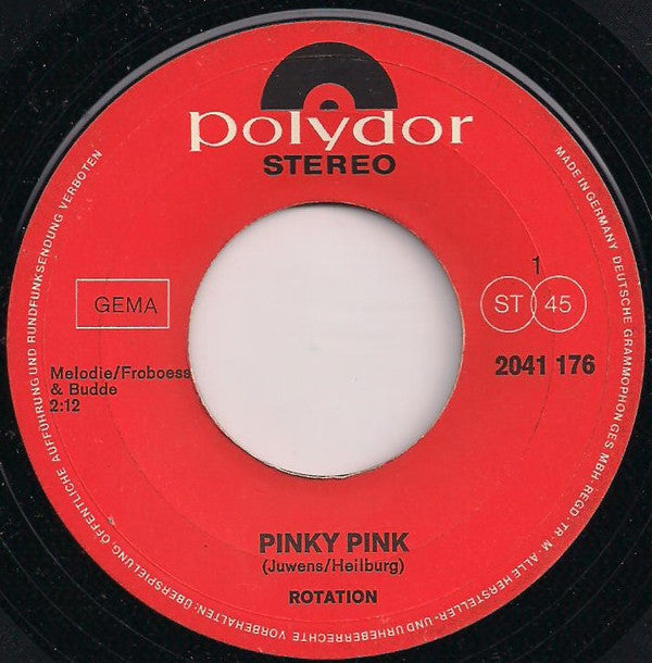 Rotation (4) : Pinky Pink / Rotation 3 (7", Single)