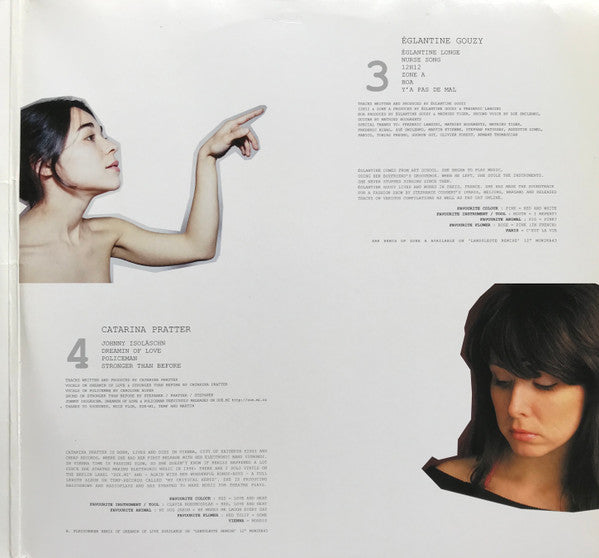 Various / Rosario Bléfari, Tusia Beridze, Èglantine Gouzy, Catarina Pratter : 4 Women No Cry Vol. 1 (2x12")