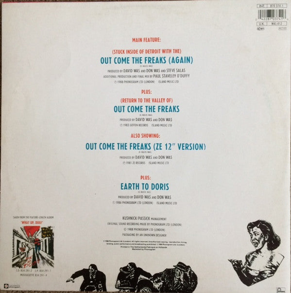 Was (Not Was) : Woodwork Squeaks And ... Out Come The Freaks (12")
