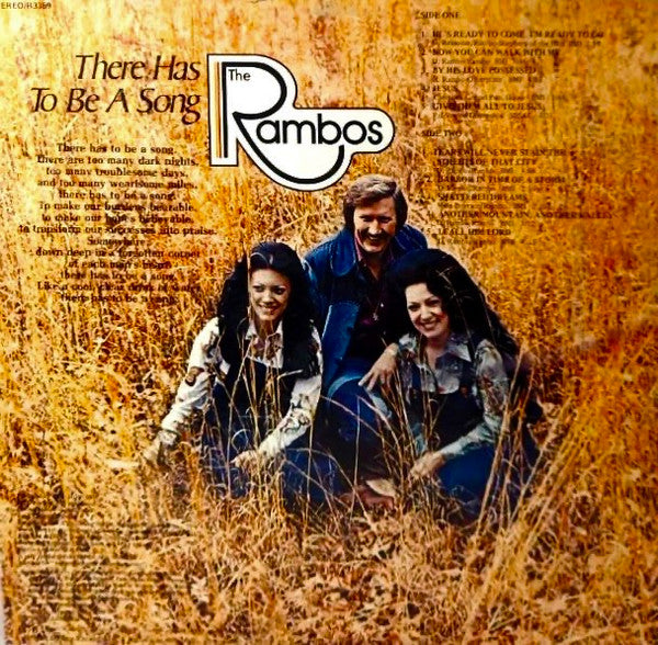 The Rambos : There Has To Be A Song (LP, Album)