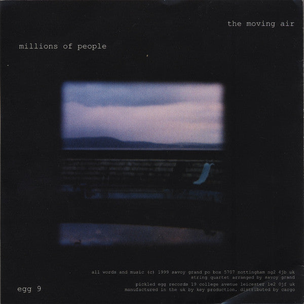 Savoy Grand : The Moving Air / Millions Of People (7", Single)