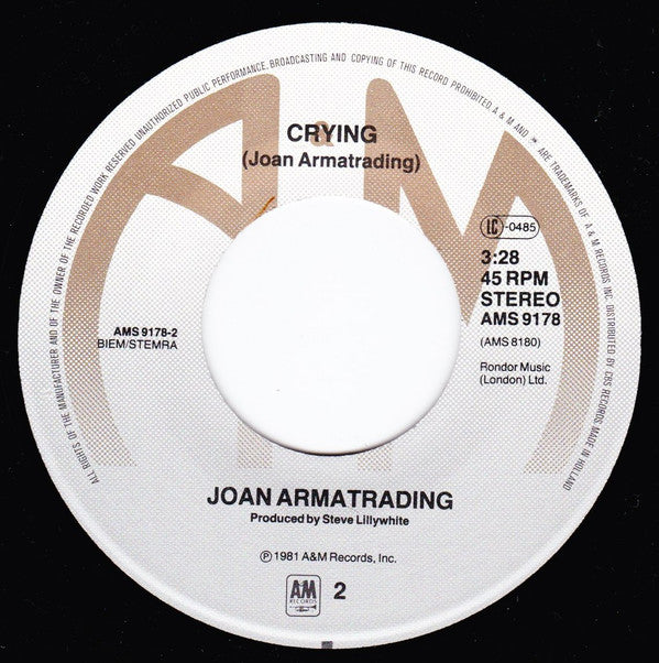 Joan Armatrading : When I Get It Right (7", Single)