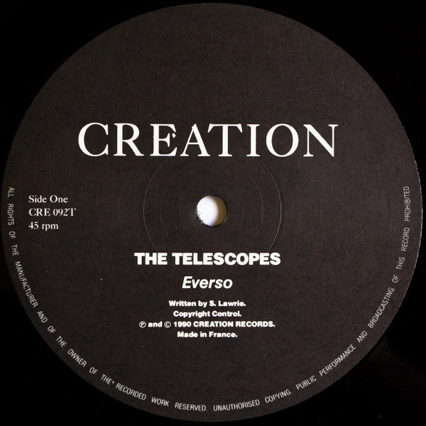 The Telescopes : Everso (12", Single)