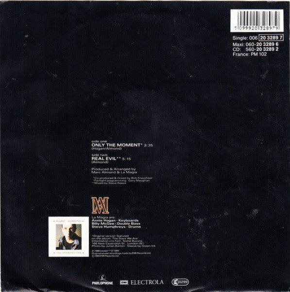Marc Almond : Only The Moment (7", Single)