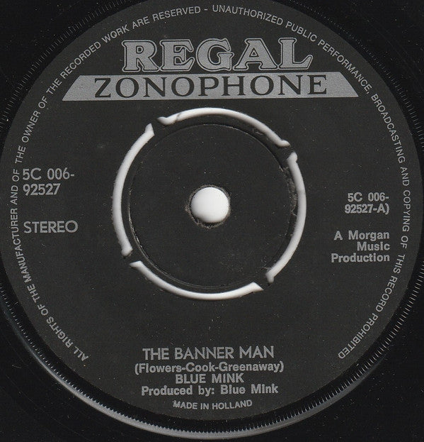 Blue Mink : The Banner Man (7", Single, Pur)