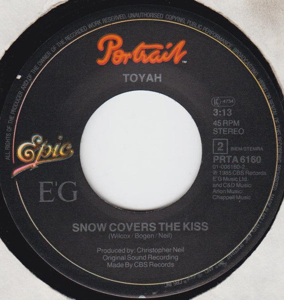 Toyah : Don't Fall In Love (7", Single)