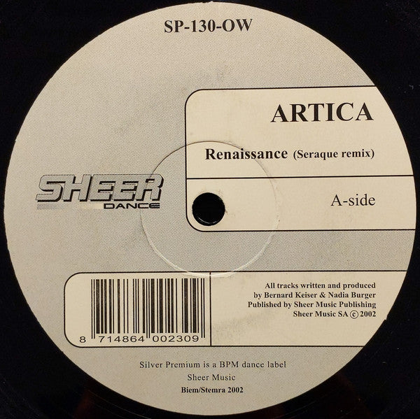 Artica : Renaissance (12")