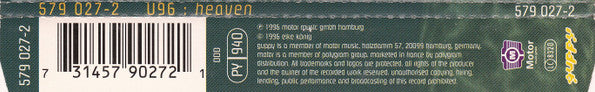 U96 : Heaven (CD, Maxi)