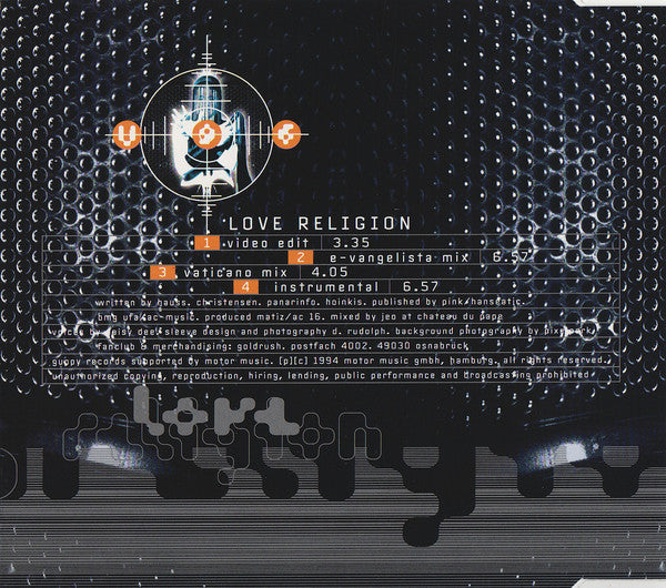 U96 : Love Religion (CD, Maxi)
