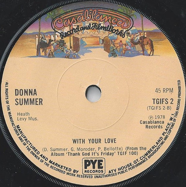 Donna Summer : Last Dance (7", Single, Sol)