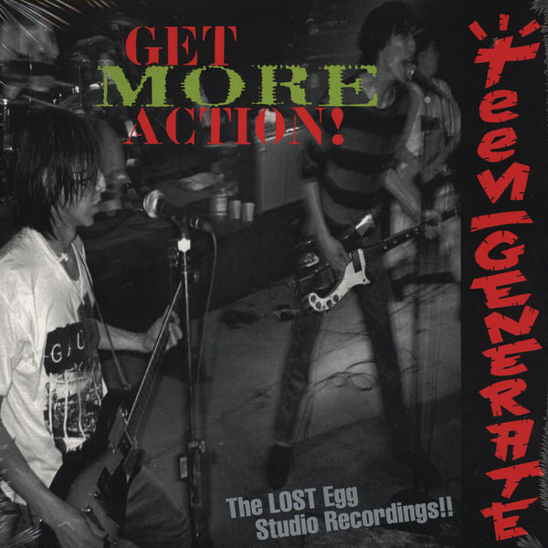 Teengenerate : Get More Action! (LP, Album, Gat)