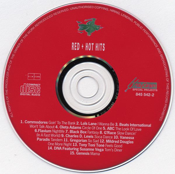 Various : Red + Hot Hits (CD, Comp)