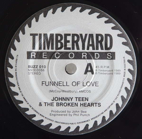 Johnny Teen & The Broken Hearts : Dear Santa (7", Single)