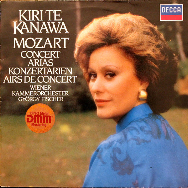 Kiri Te Kanawa, Wiener Kammerorchester, György Fischer, Wolfgang Amadeus Mozart : Mozart Concert Arias - Konzertarien - Airs De Concert (LP, Album)