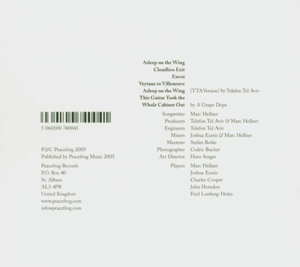 Marc Hellner : Asleep On The Wing (CD, Maxi)