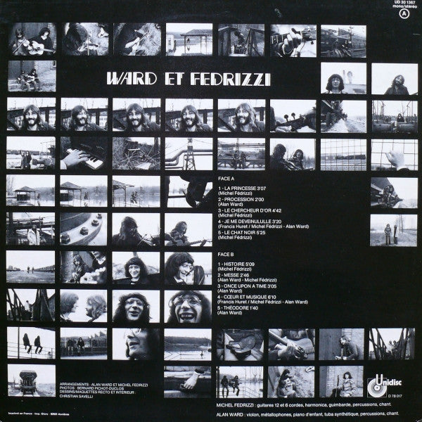 Alan Ward (5) Et Michel Fedrizzi : Folk Contemporain (LP, Album)