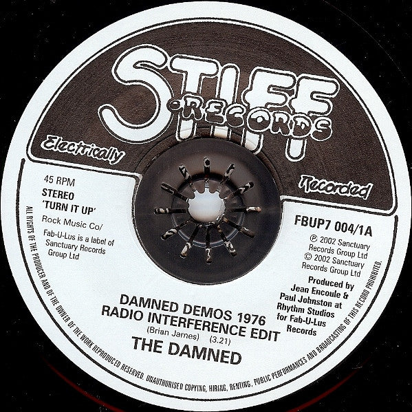 The Damned : Play It At Your Little Sister (CD, Single, RE + 7", S/Sided, Etch + Ltd)