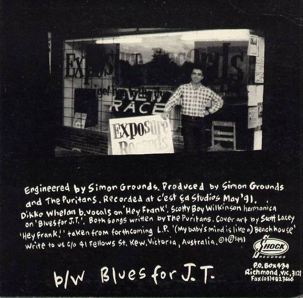 The Puritans : Hey Frank! (7", Single)