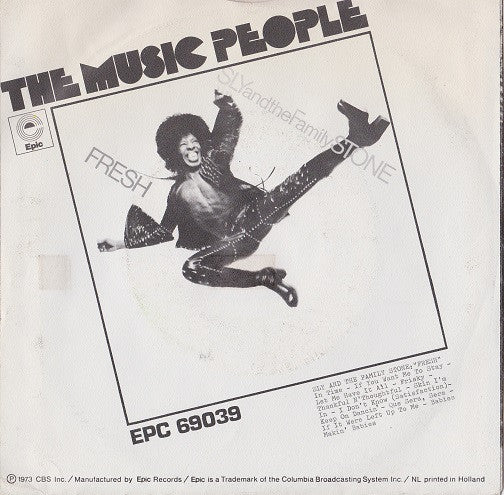 Sly & The Family Stone : Frisky (7", Single)