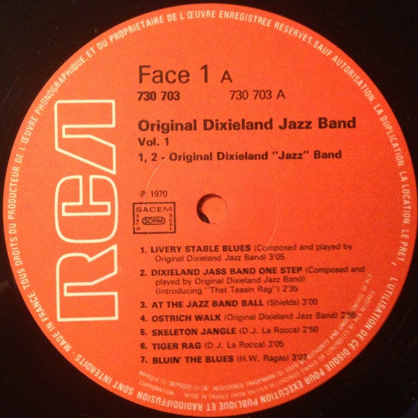 Original Dixieland Jazz Band : Original Dixieland Jazz Band (2xLP, Comp)