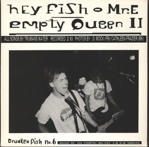 Trumans Water : Hey Fish (7", Single)
