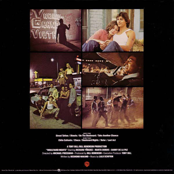 Lalo Schifrin : Boulevard Nights (Original Sound Track) (LP, Album)